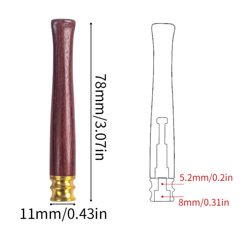 73mm cigarette holder For Thic - Smoking & Vaping Accessories ulasan dan harga