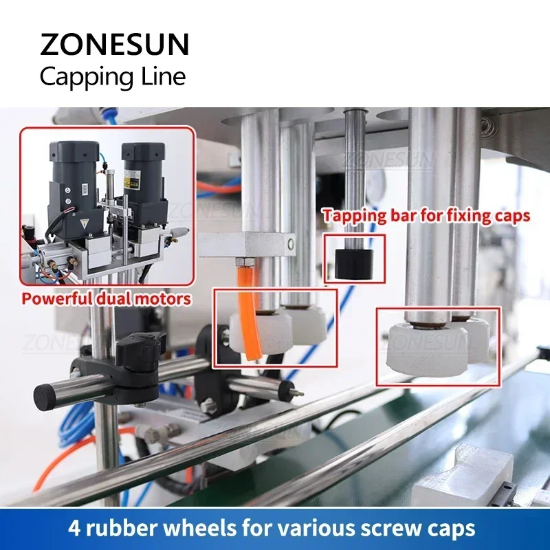 ZONESUN Bottle Capping Machine - Juice Bottle Dropper ulasan dan harga