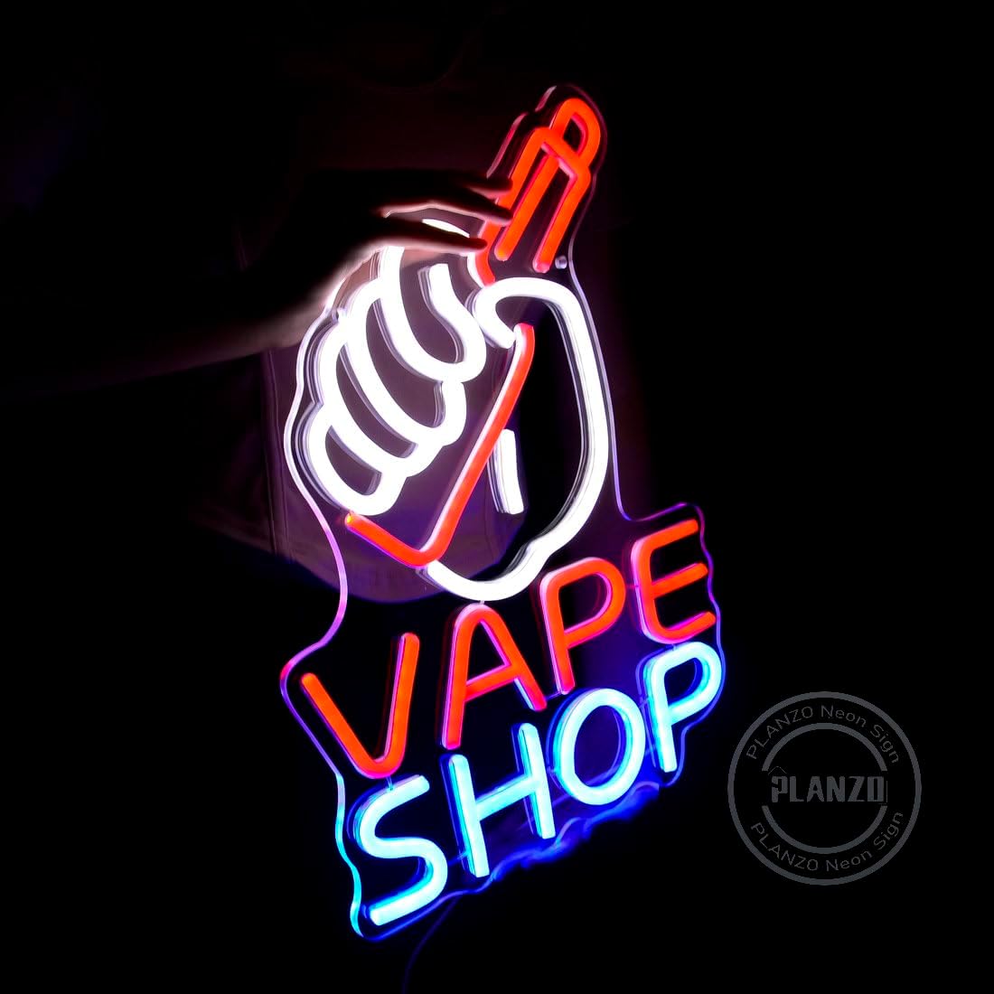 VAPE Shop Neon Sign for Smoke  - Vaping Shop ulasan dan harga