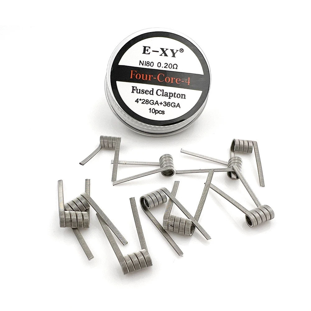 10pcs/box Ni80 Prebuilt Coil 2 - Vape Accessory ulasan dan harga