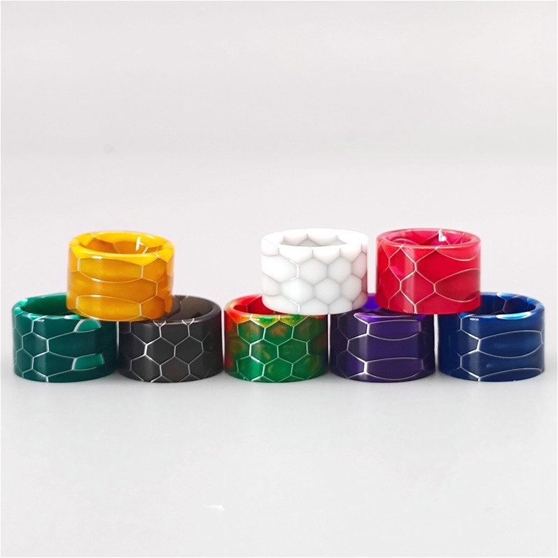 1PC Snake Skin Resin Push-in D - Drip Tip Resin ulasan dan harga
