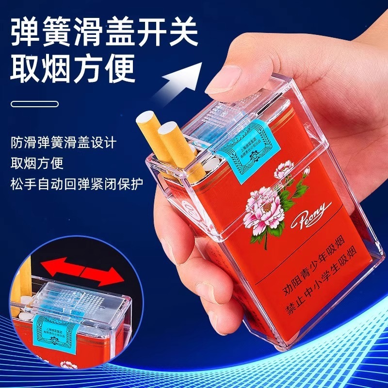 Transparent Flip Cover Sliding - Smoking & Vaping Accessories ulasan dan harga
