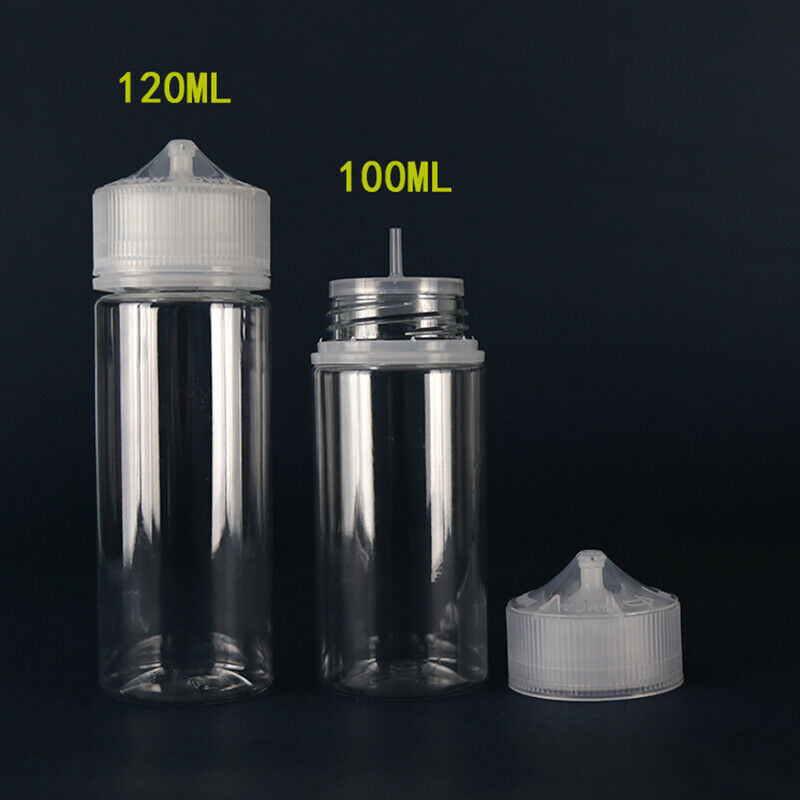 5pcs 30ml/60ml/100ml/120ml Pla - Juice Bottle Dropper ulasan dan harga