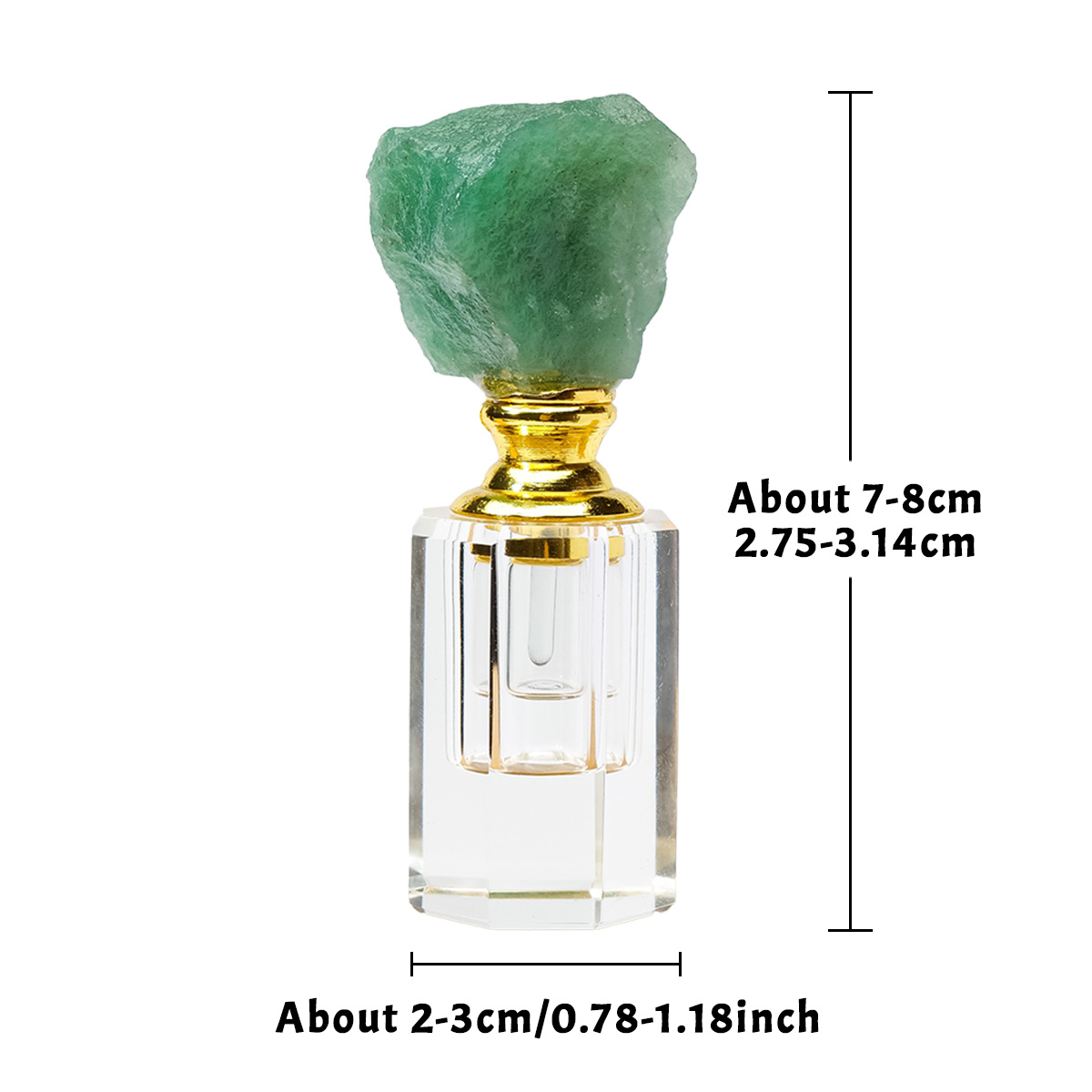 1PC Natural Amethyst Crystal C - Juice Bottle Dropper ulasan dan harga