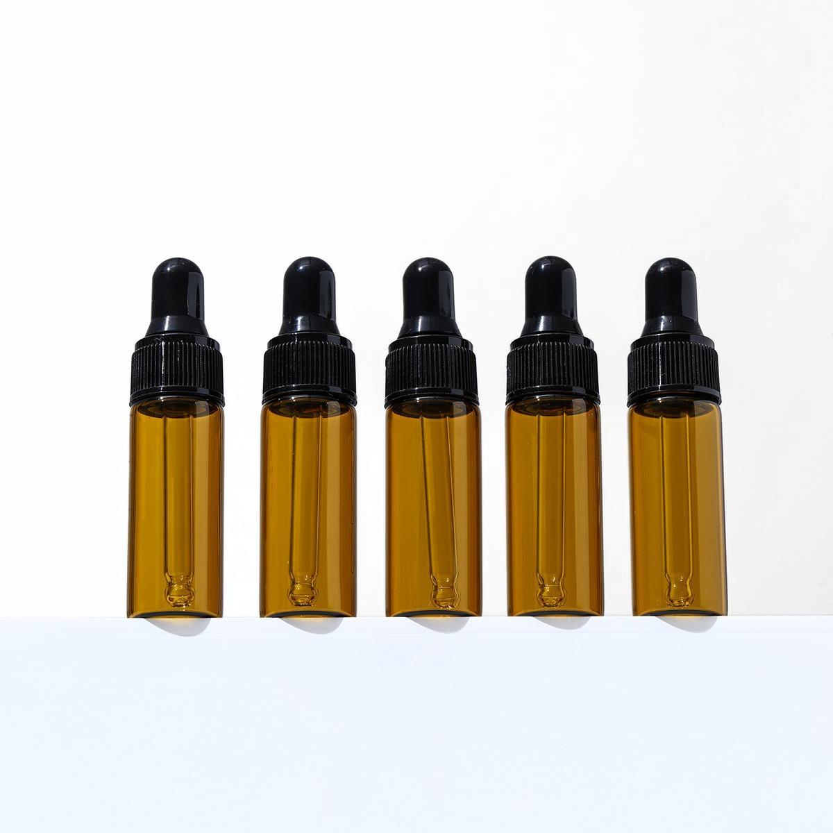 10pcs Dark Amber Glass Dropper - Juice Bottle Dropper ulasan dan harga
