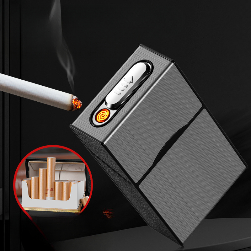 2 In 1 20 Cigarette Case Light - Vape Accessory ulasan dan harga