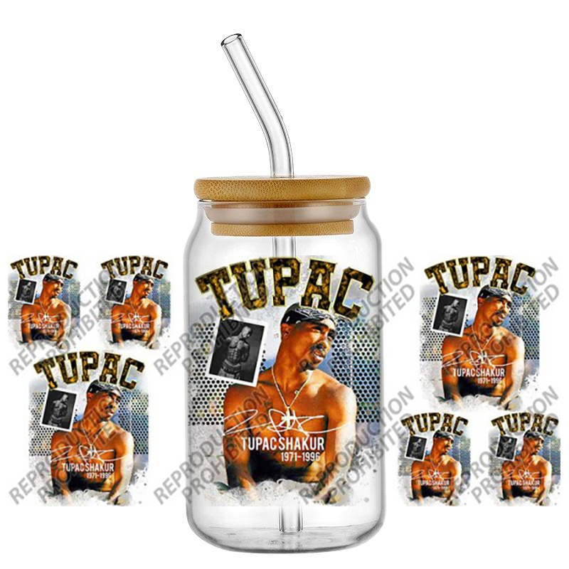 Popular Rapper Superstar TUPAC - Rdta Tank Glass ulasan dan harga