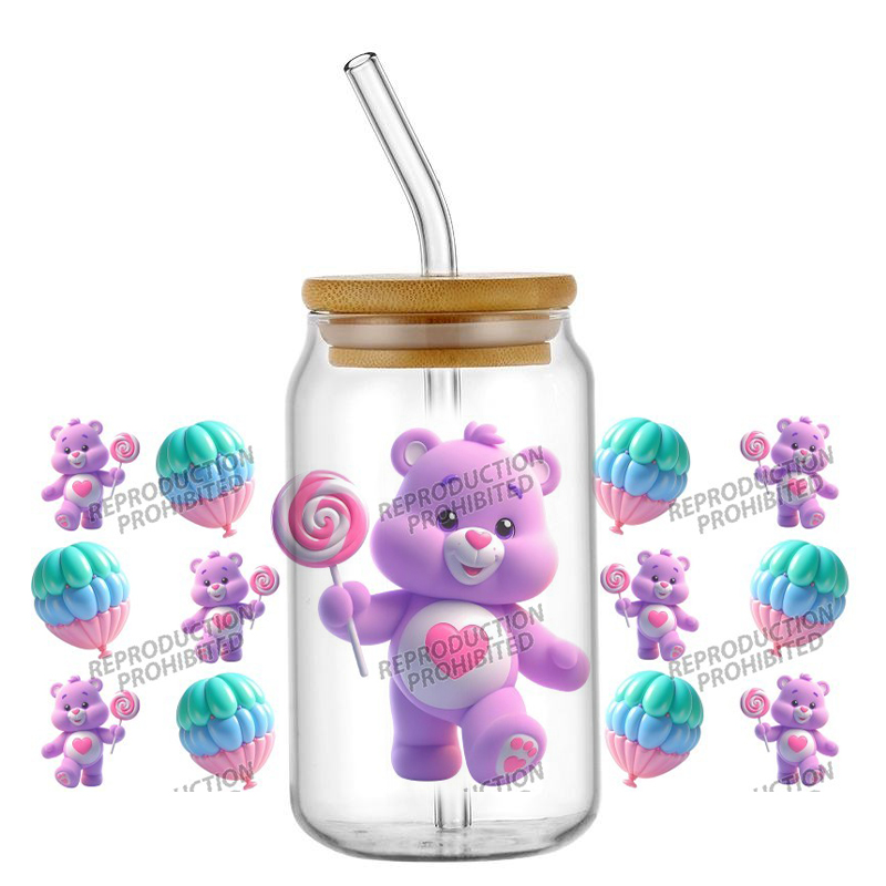 Hotsale Famous Lovely Cartoon  - Rdta Tank Glass ulasan dan harga