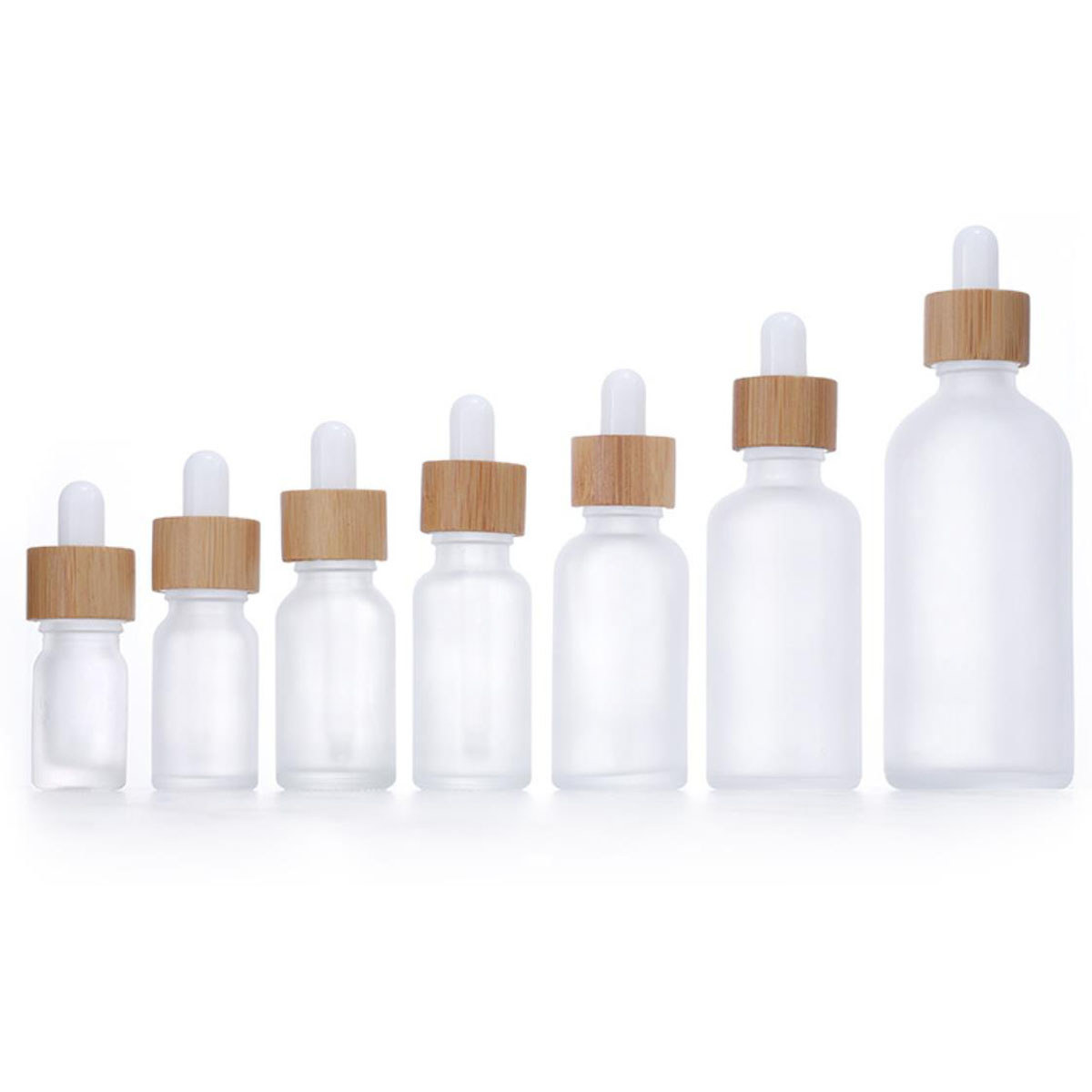 5X 10X Frosted Clear White Gla - Juice Bottle Dropper ulasan dan harga
