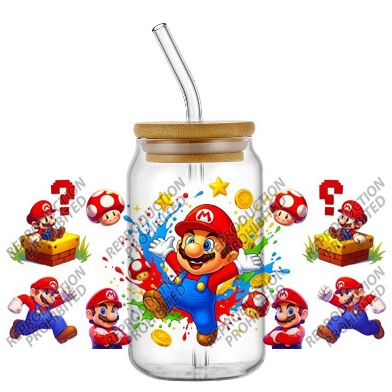 Popular game cartoon Character - Rdta Tank Glass ulasan dan harga