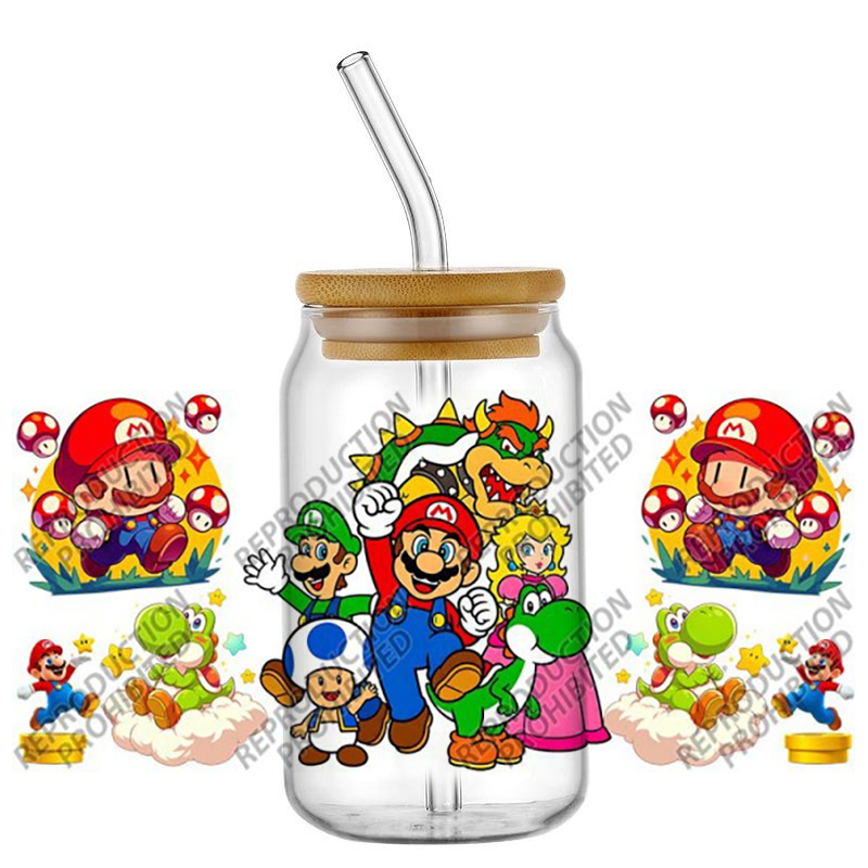 Popular game cartoon Character - Rdta Tank Glass ulasan dan harga